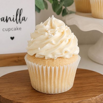 Farmhouse Vanilla Cupcake