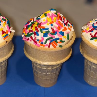 Ice Cream Cone Cupcakes