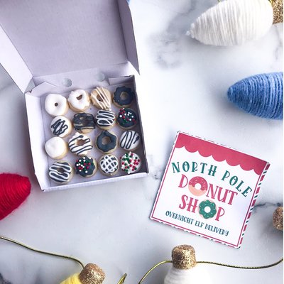 Elf Sized Donuts 