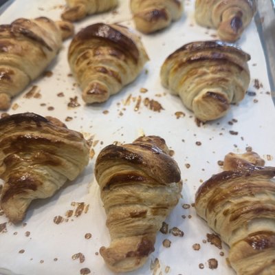 Sourdough Butter Croissants 