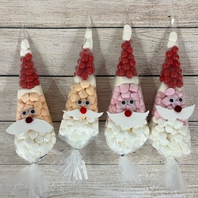 Santa Candy Bag