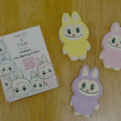 Labubu Decorated Sugar Cookie