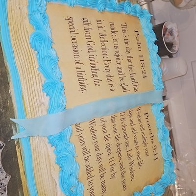 Sheet Cake / 8in Heart Or Round