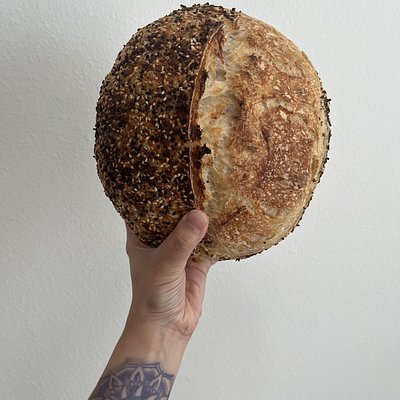 Organic Everything Seasoning Sourdough 