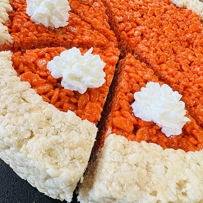 Pumpkin Pie Rice Crispy Treats