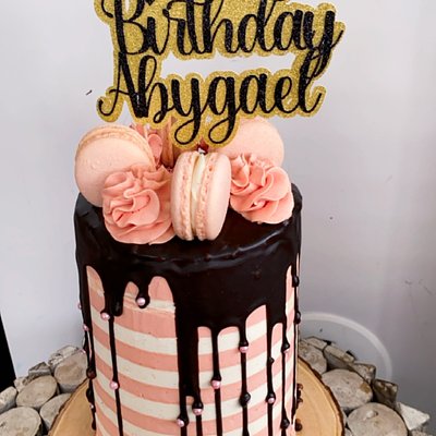 Striped Cake 