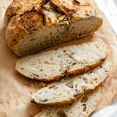 Rustic Cheddar & Herb Artisan Loaf
