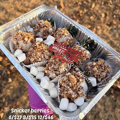 Mother’s Day : Snicker Berries 6/$27 8/$35 12/$46