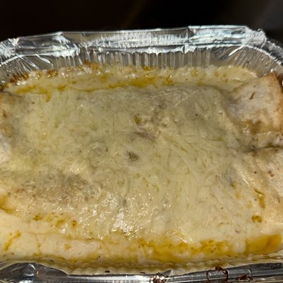 White Chicken Enchiladas 