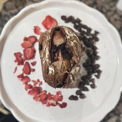 Chocolate Covered Strawberry Sourdough Loaf