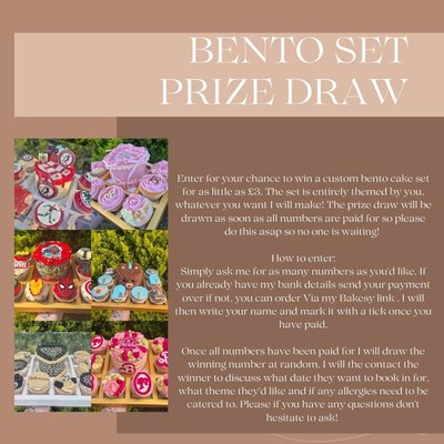 Bento Raffle 