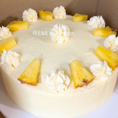 9 Inch Pineapple Cake