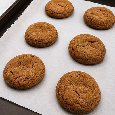 Soft Molasses Cookies