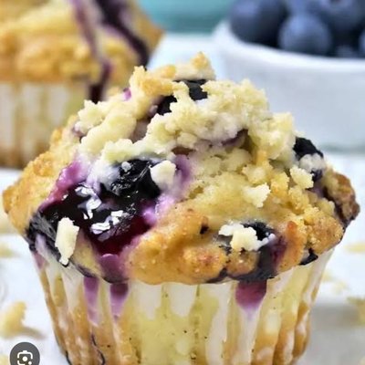 Blueberry Cream Cheese Muffins