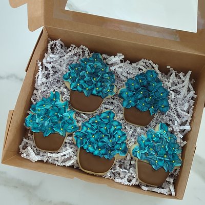 Flower Bouquet Cookies 