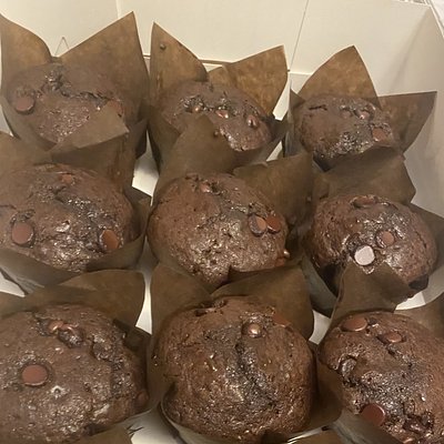 Double Chocolate Muffins 