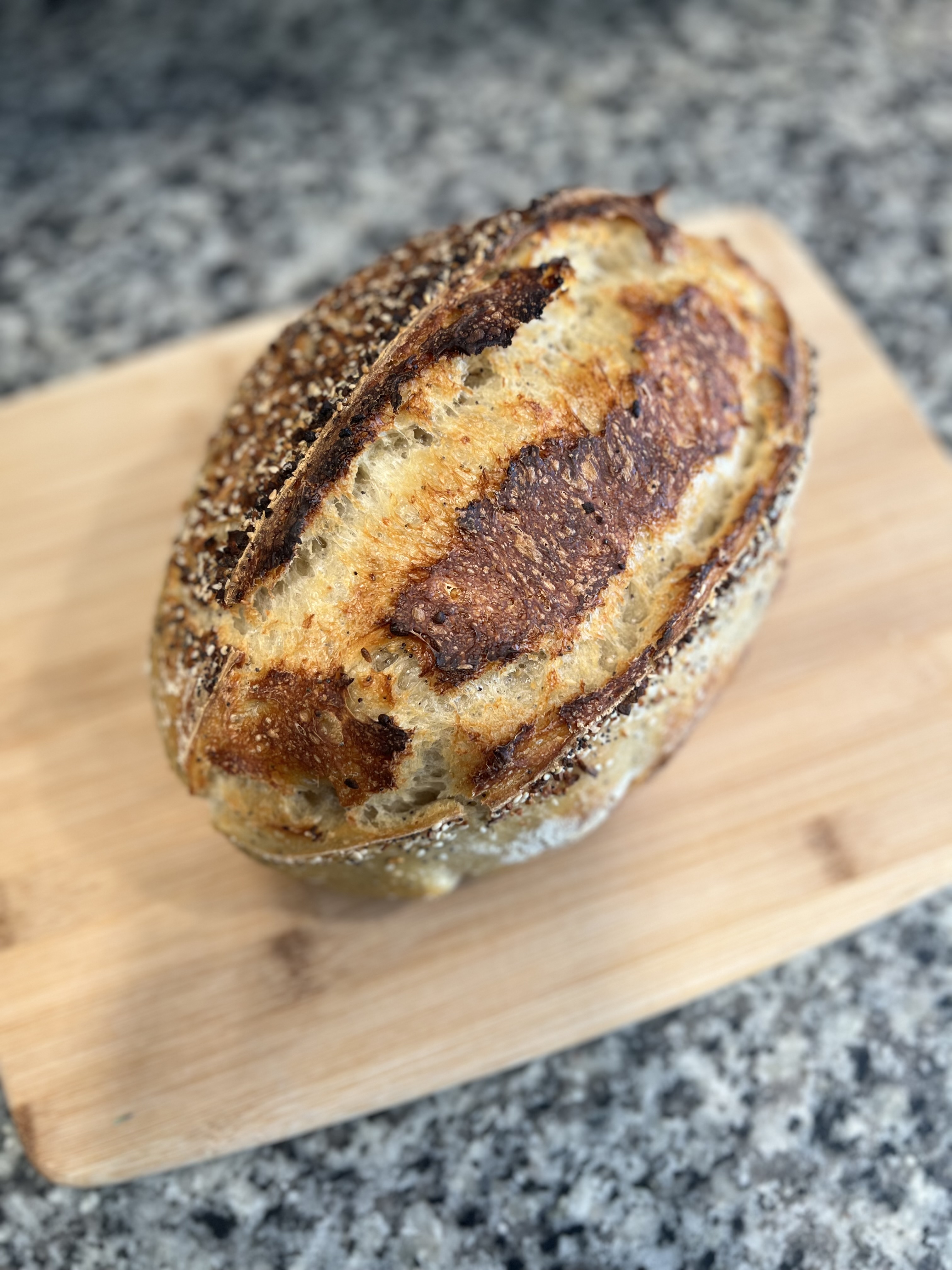 Artisan Everything Bagel Sourdough 