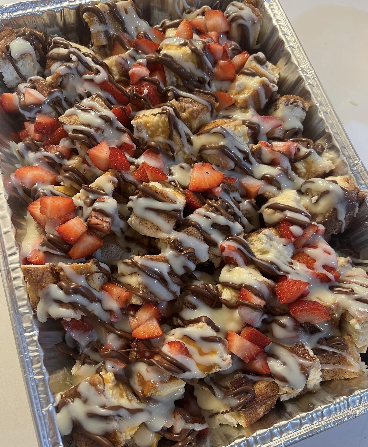 Churro Cheese Cake 9x13 No strawberries 