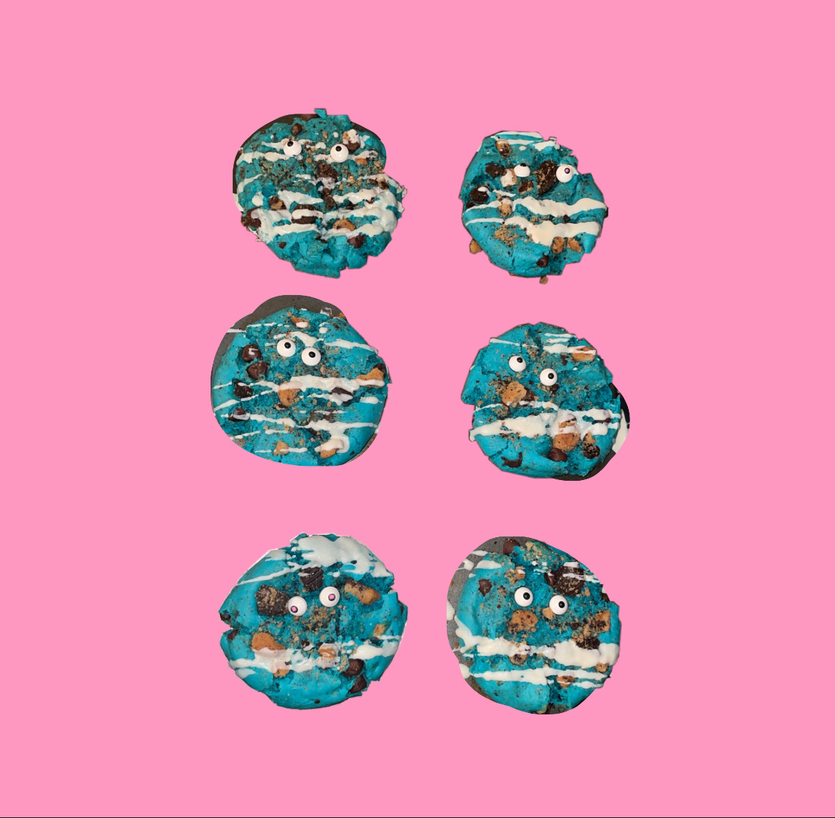 Cookie Monster Cookies 