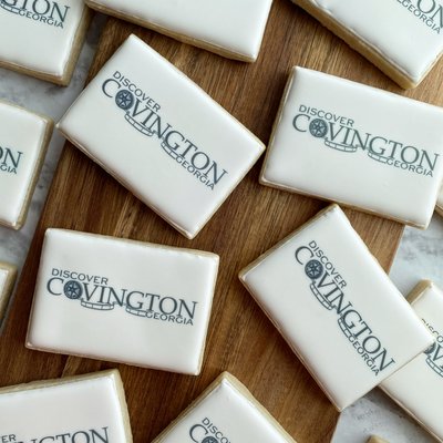 Custom Printed Logo Cookies