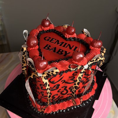 Heart 6in Cake 