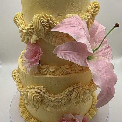 2 Tier Birthday Cake 6” and 8”