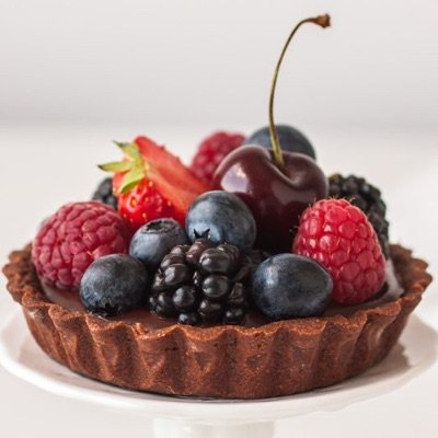 Chocolate Fruit Tartlet 2”