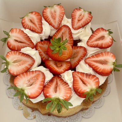 Flan Cake / Strawberry 🍓