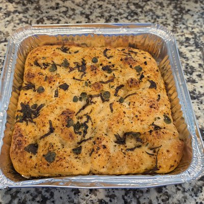 Herb Parmesan Focaccia