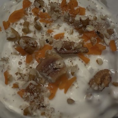 Carrot Cake Cinnamon Roll