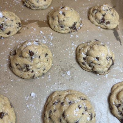 Chocolate Chip Sourdough Cookies