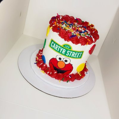 4” Smash cake 