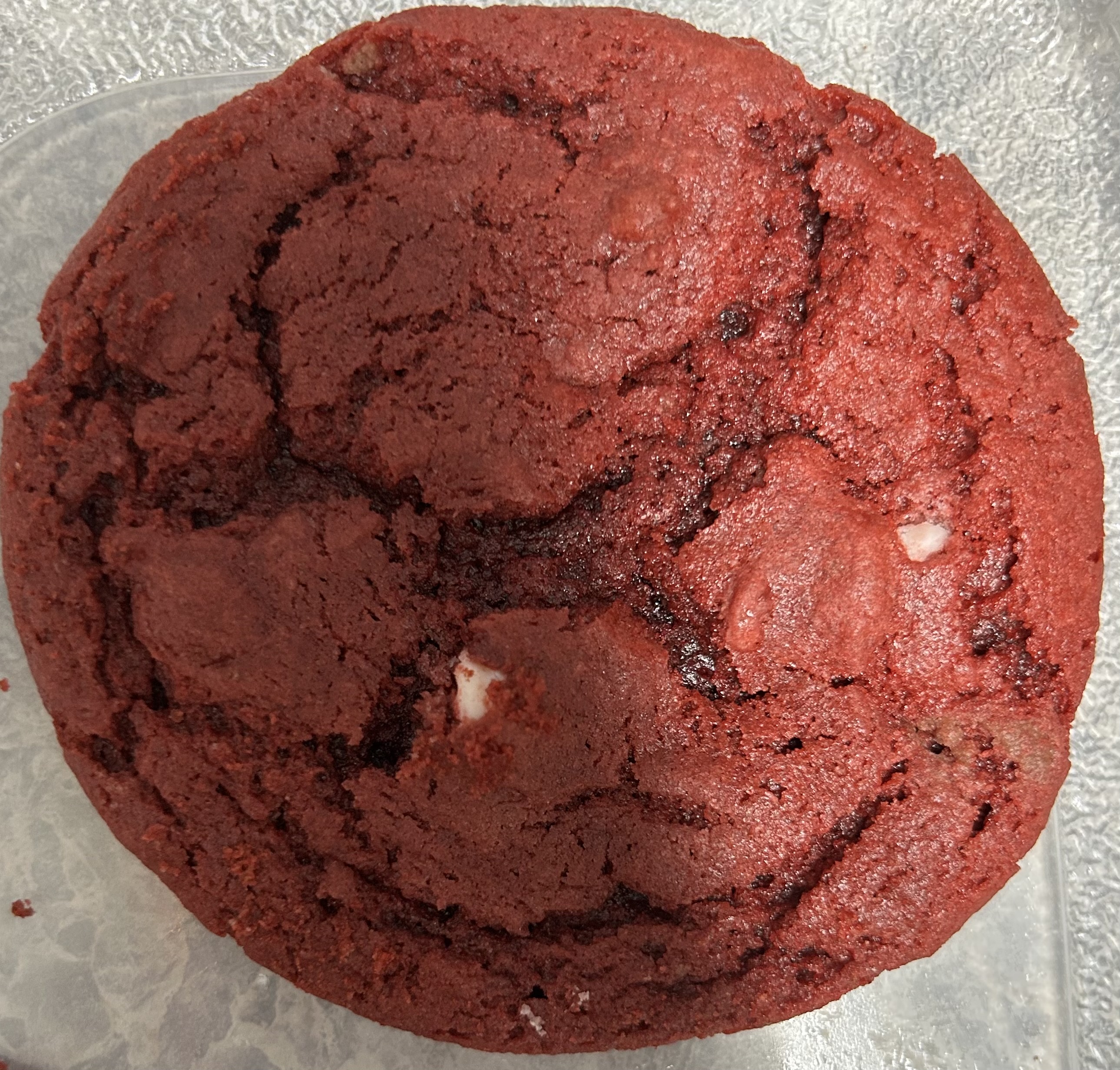 Red Velvet White Chocolate Chip Cookies