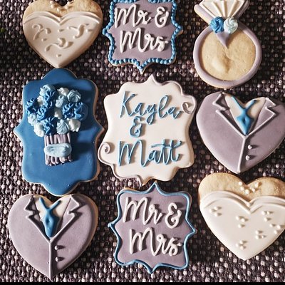 Engagement/Wedding/Shower Cookies 