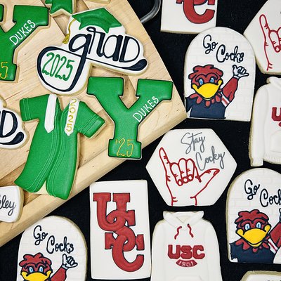 🎓 Custom Graduation Cookies