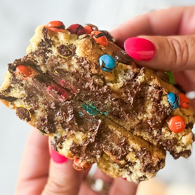 Gourmet M&M Cookies