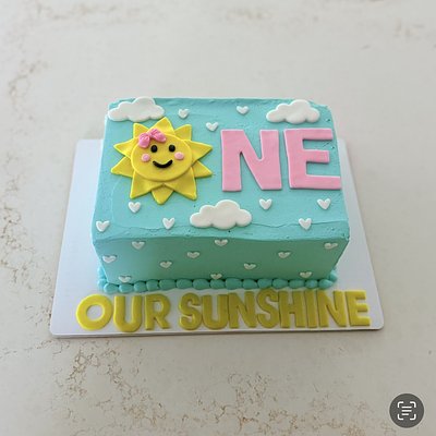 1/8 Sheet cake (15 Servings)