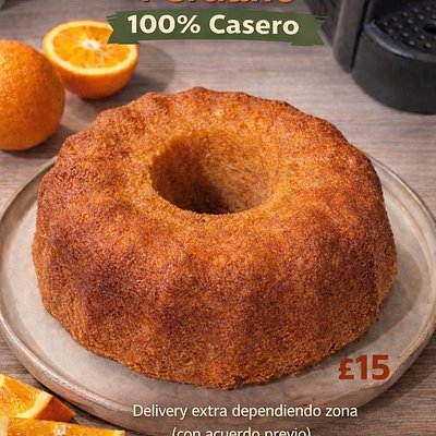 Keke casero de naranja 🍊