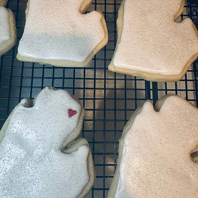 Frosted Or Iced Sugar Cookies By The Dozen