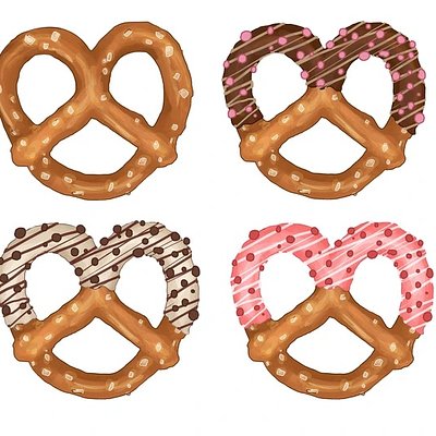Chocolate Covered Pretzels Twists