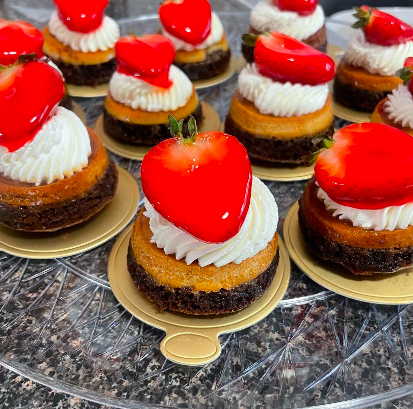 Choco Flan 12ct