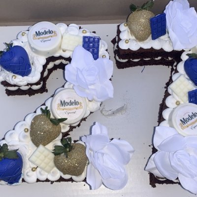 Double Number/Letter Cake 