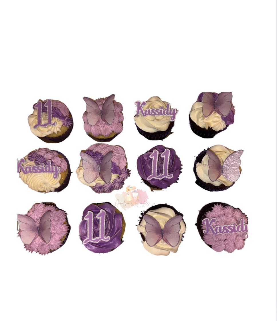 Custom Cupcakes (By The Dozen) 