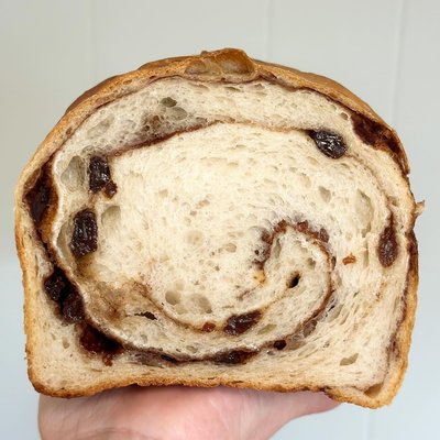 Cinnamon Raisin Swirl Sandwich Loaf
