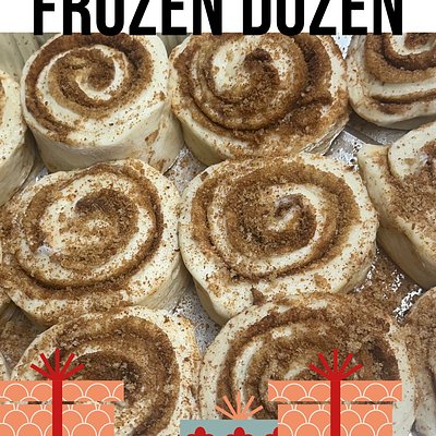 Christmas- Frozen Cinnamon Rolls w/ A Side Of Icing