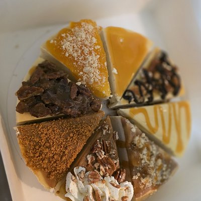 Christmas Variety Cheesecake