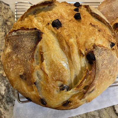 Chocolate Croissant Loaf