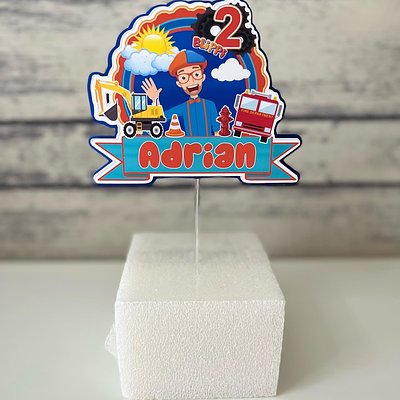 Custom Printed & Cut Cake Topper