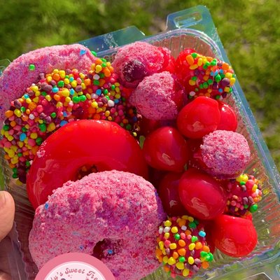 Candy Grapes & Pineapples Platter