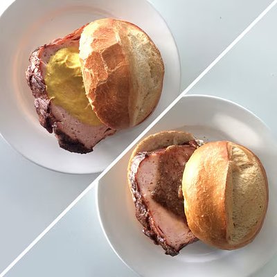 Leberkäse Semmel with German condiment (Sat, May 3, 5 - 6 PM)